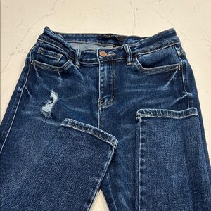 Flying Monkey Dark Blue Skinny Jeans high rise